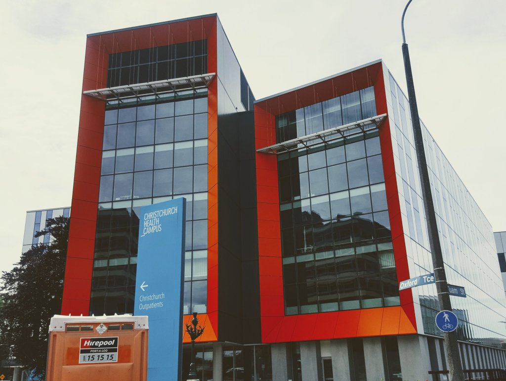 New outpatients building on Oxford&nbsp;Terrace