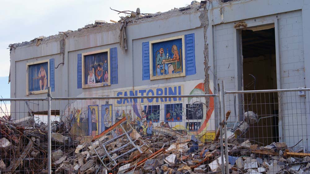 Santorini Building Demolition
