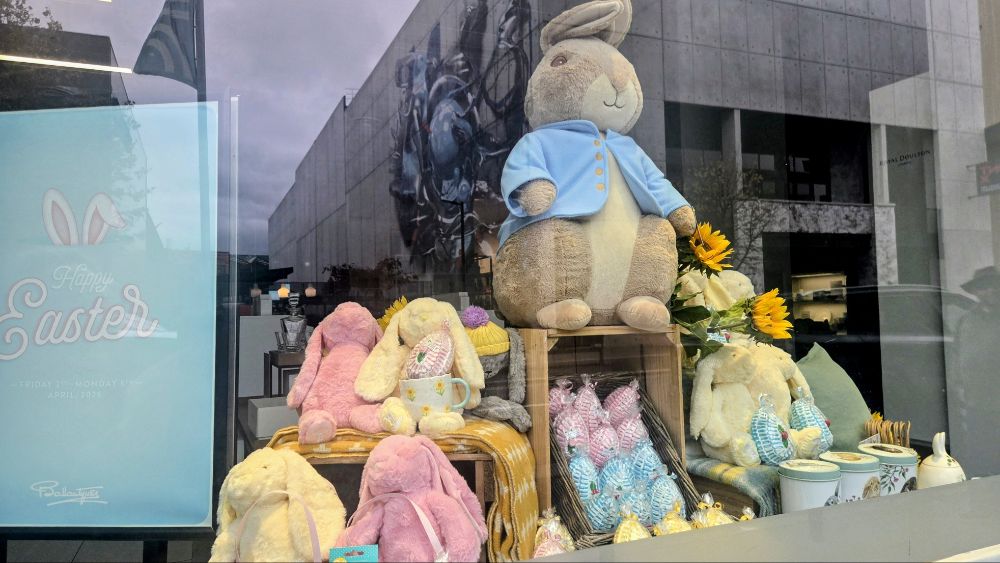 Easter display at&nbsp;Ballantynes